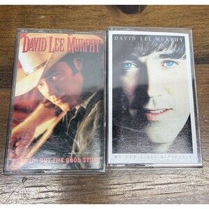David Lee Murphy "Gettin' Out the Good Stuff"”We Can’t All Be Angels” Cassettes